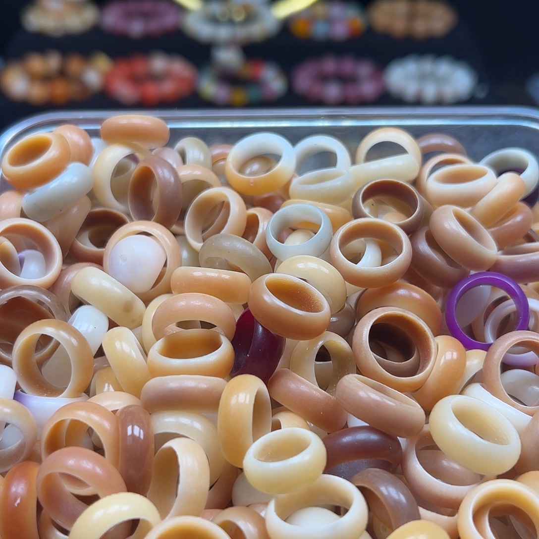 手串菩提根/象牙果微瑕跑环100颗