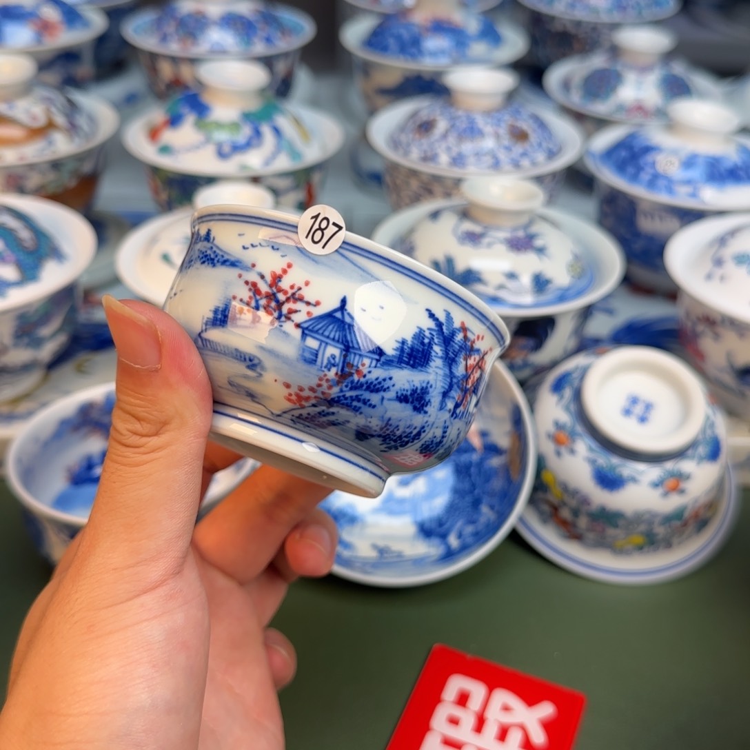 彦祖纯手工手绘茶具187