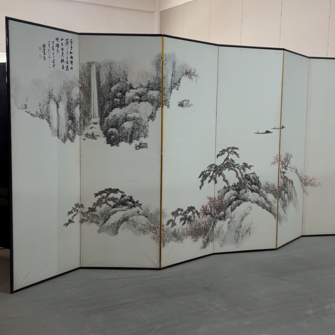 绘画热门火爆屏风框画日本回流