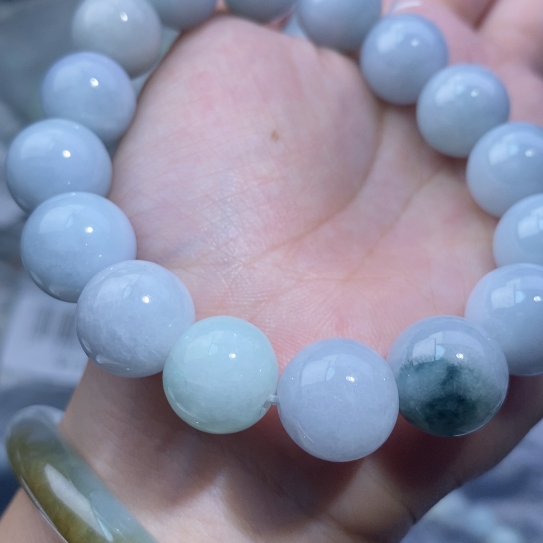 未镶嵌手串翡翠天然缅甸A货翡翠