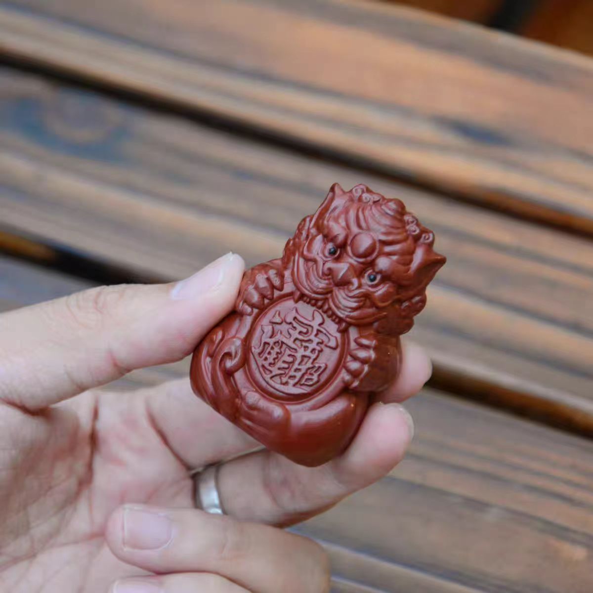 紫砂狮子貔貅茶宠