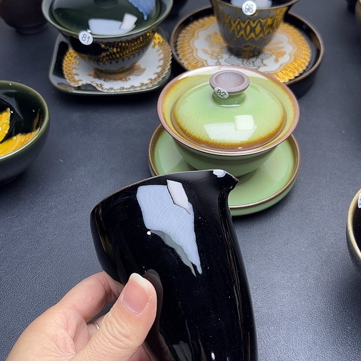 风***儿茶盏建窑建盏主人杯