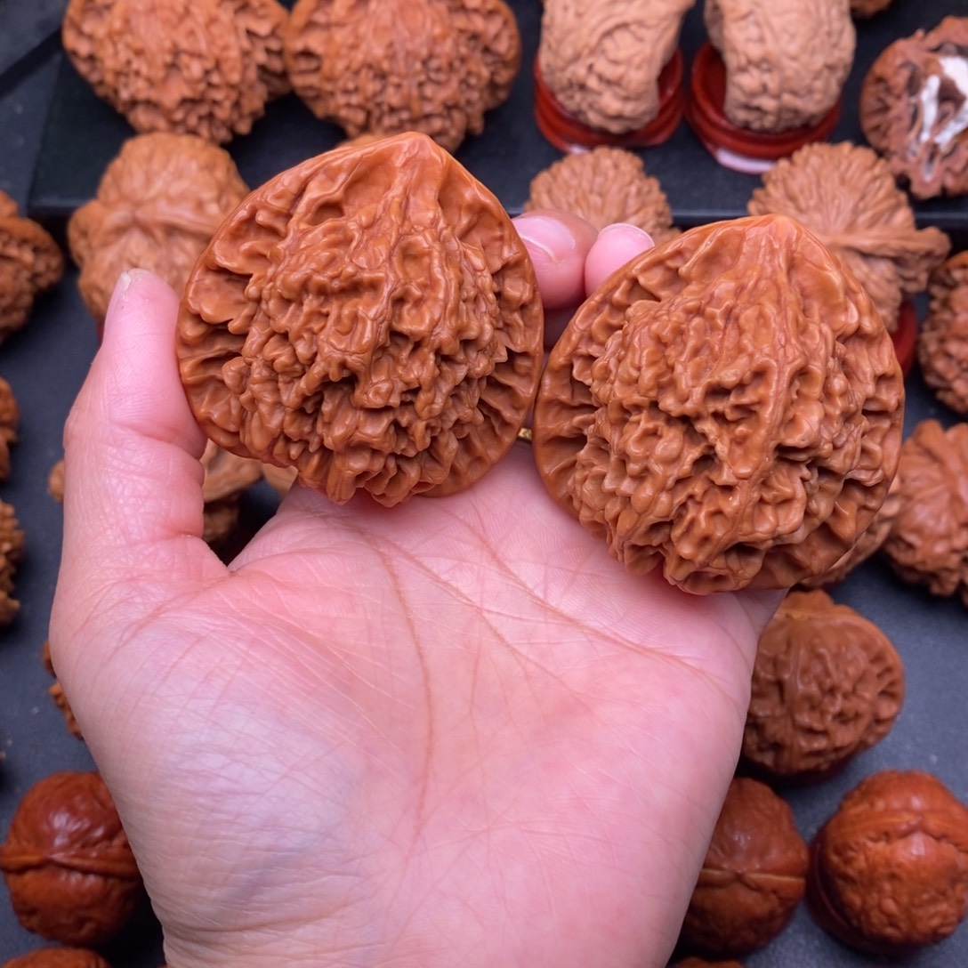 文玩核桃把件51官帽