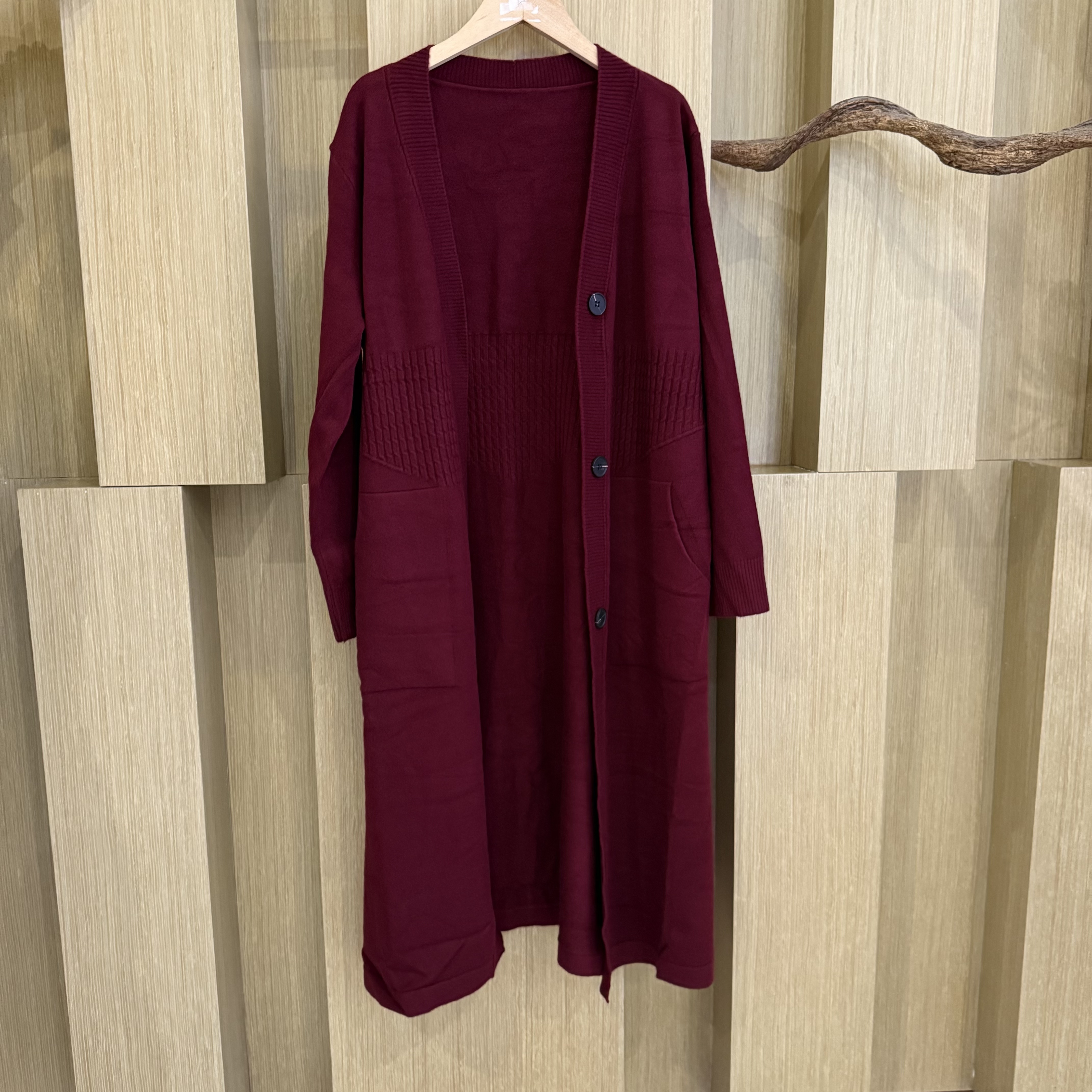 【嘉一定制】韩版时尚洋气轻奢重工钉扣气质红长袖外套492