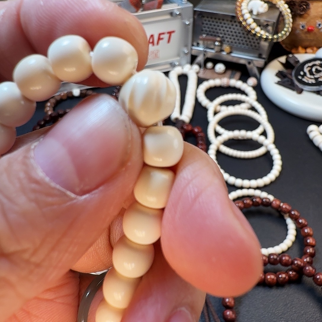 脑***饼檀香紫檀（小叶紫檀）手串/手链000000