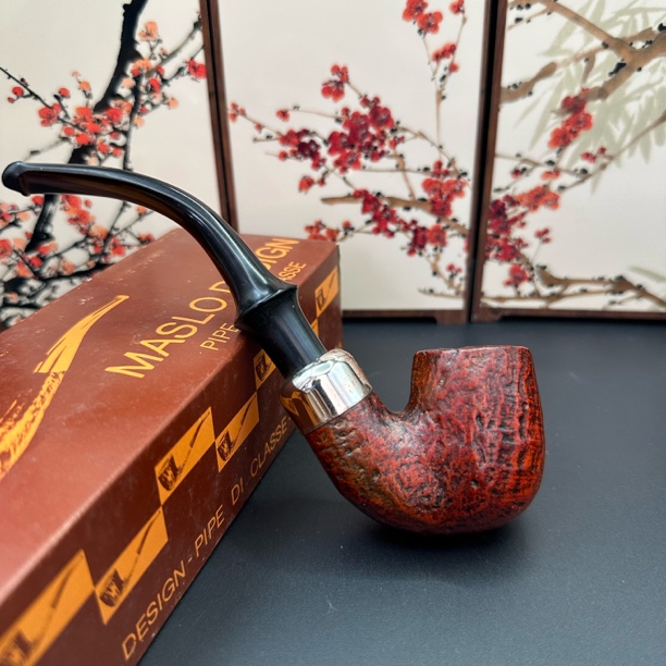 意大利马斯特罗70年代系统斗石楠木烟斗烟具