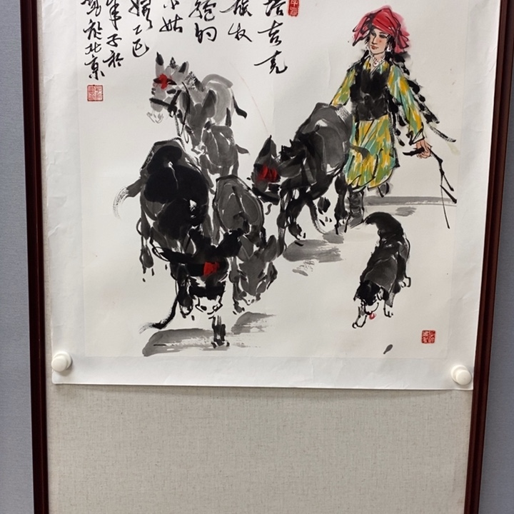 国画亲笔手绘原创