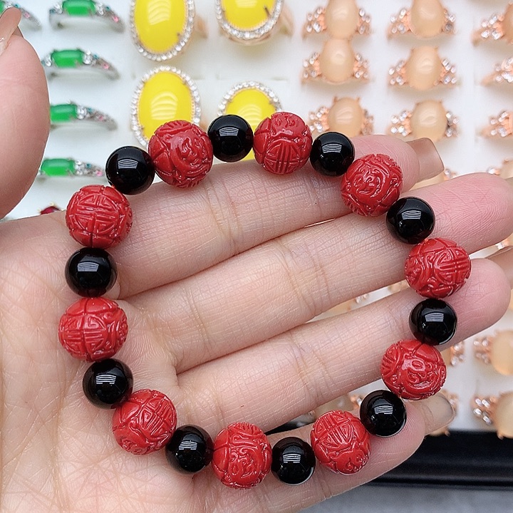 玛瑙/玉髓合金手链