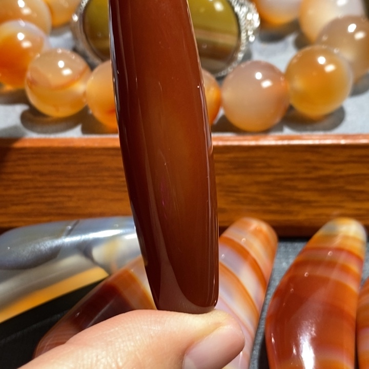 玛瑙/玉髓未镶嵌颈饰