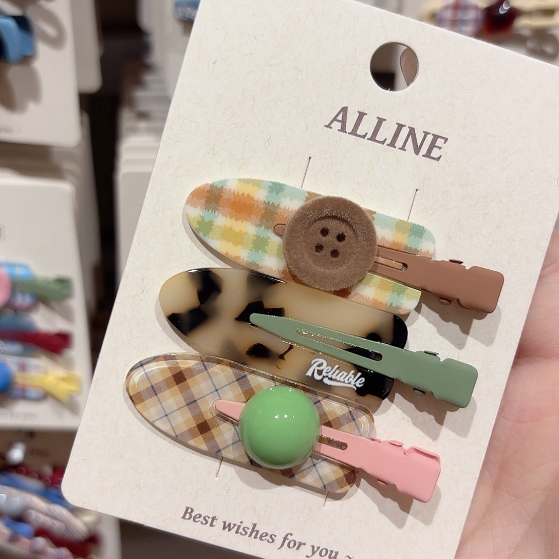 布艺铁合金发饰发夹