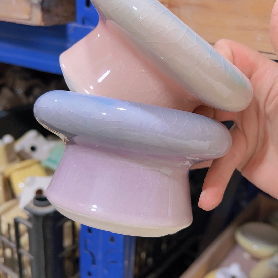 红陶陶瓷花盆当场12包邮