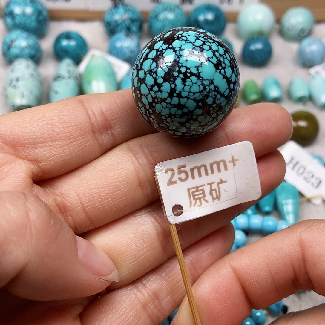 未镶嵌绿松石珠宝半成品