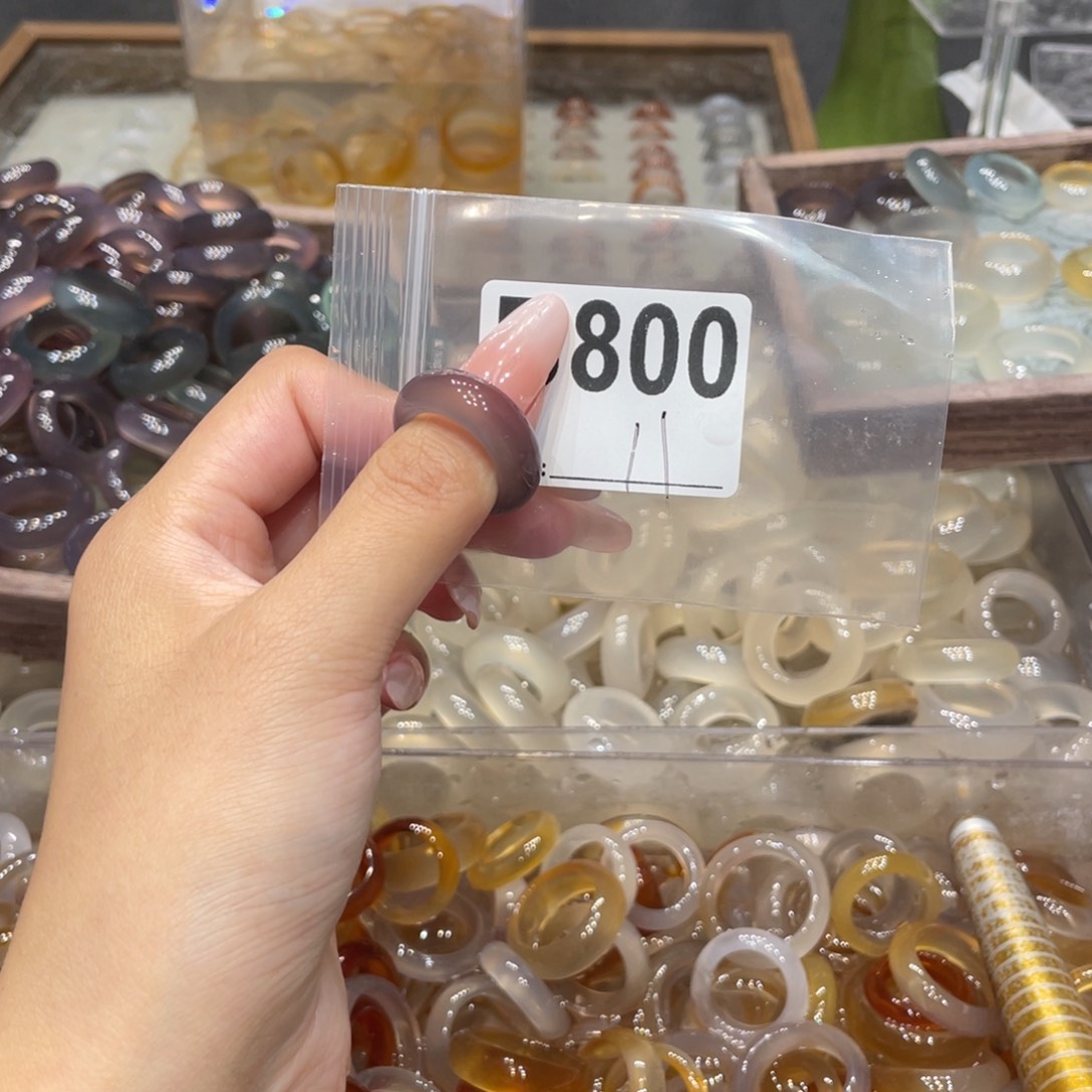 玛瑙/玉髓未镶嵌戒指800