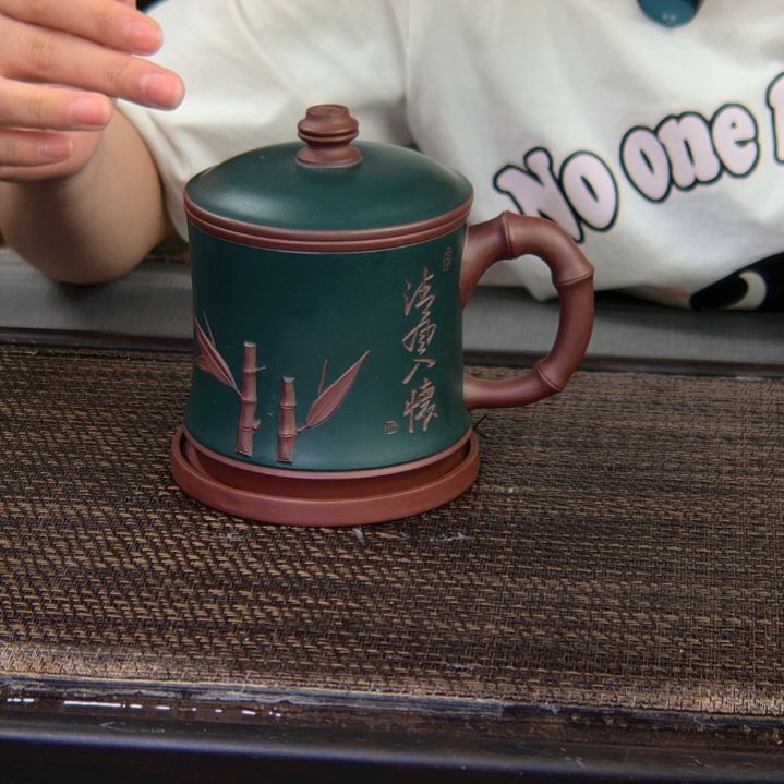 茶杯紫砂高货放漏