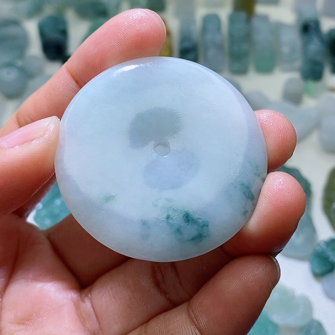 定制翡翠未镶嵌毛货