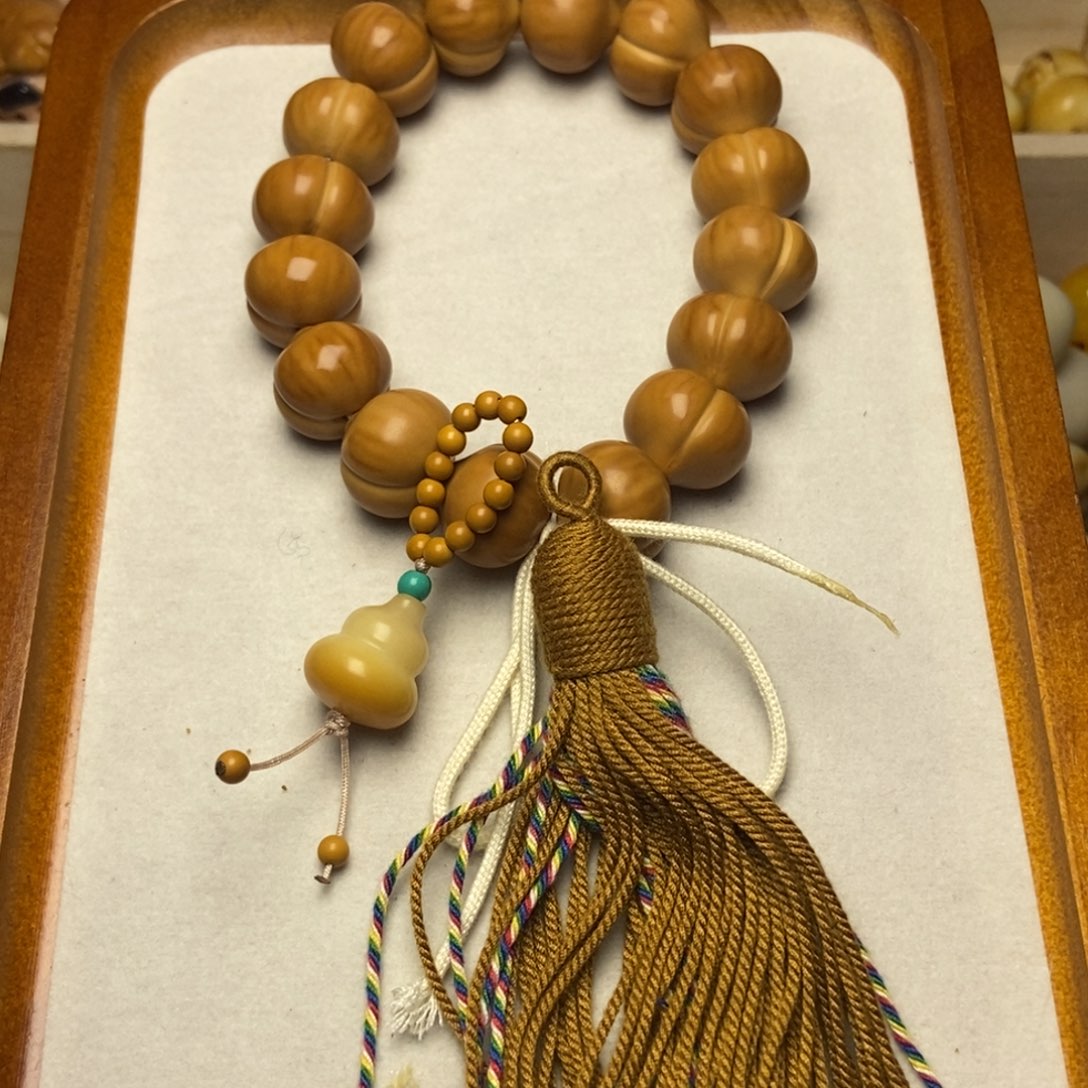 吊坠猴头核桃珂基手持17➕葫芦流苏棕