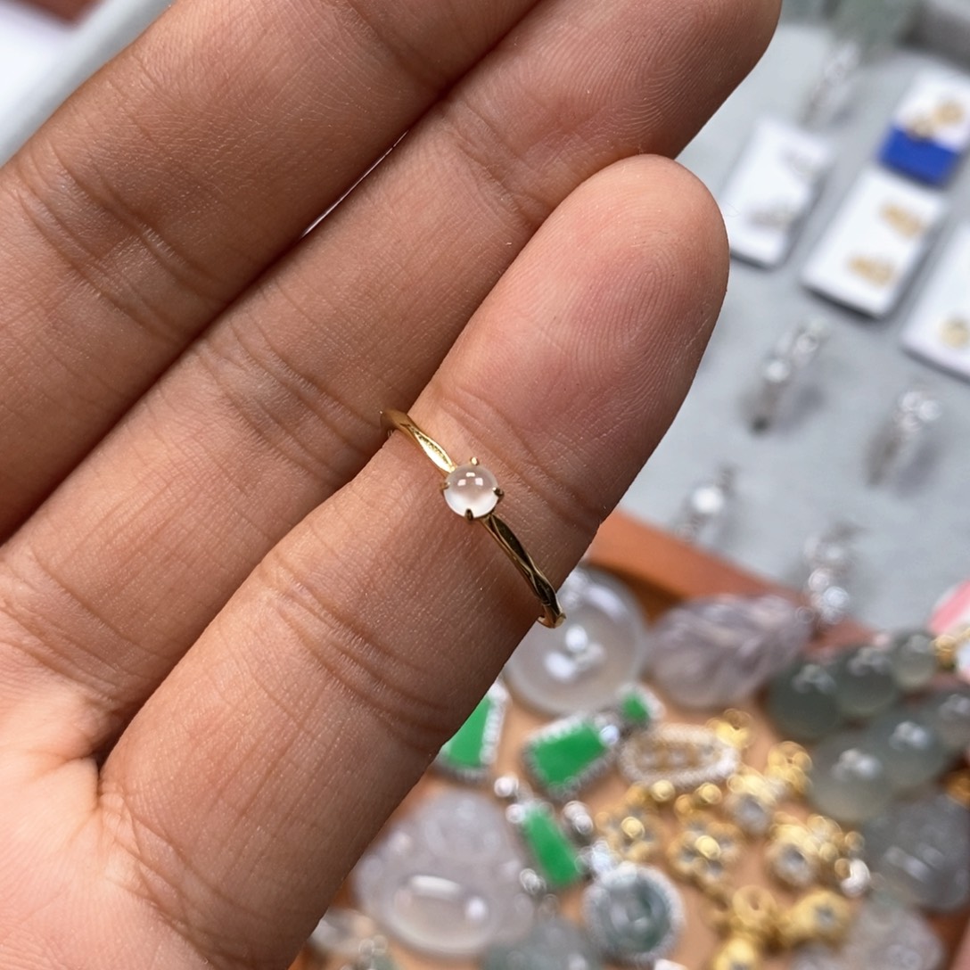 颈饰银S925镶嵌翡翠