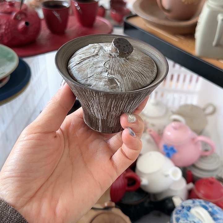 微瑕陶瓷茶具茶杯茶壶