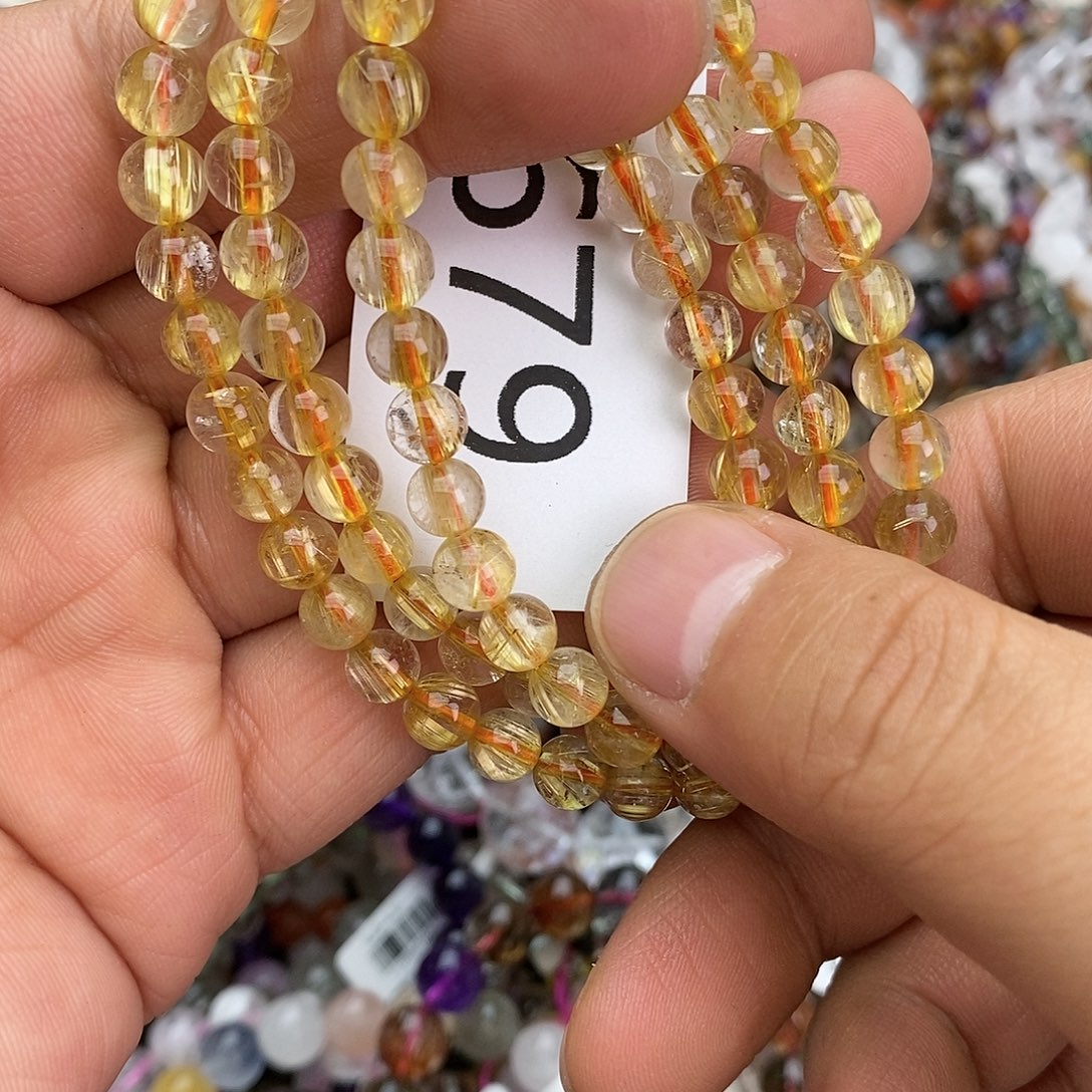 未镶嵌手链水晶手链