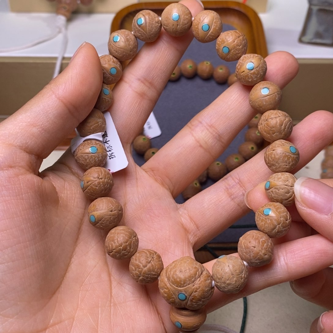 凤眼菩提手串12+mm炸一波！