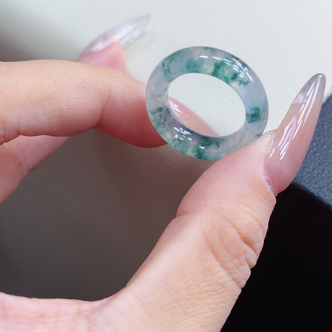 未镶嵌戒指翡翠10号