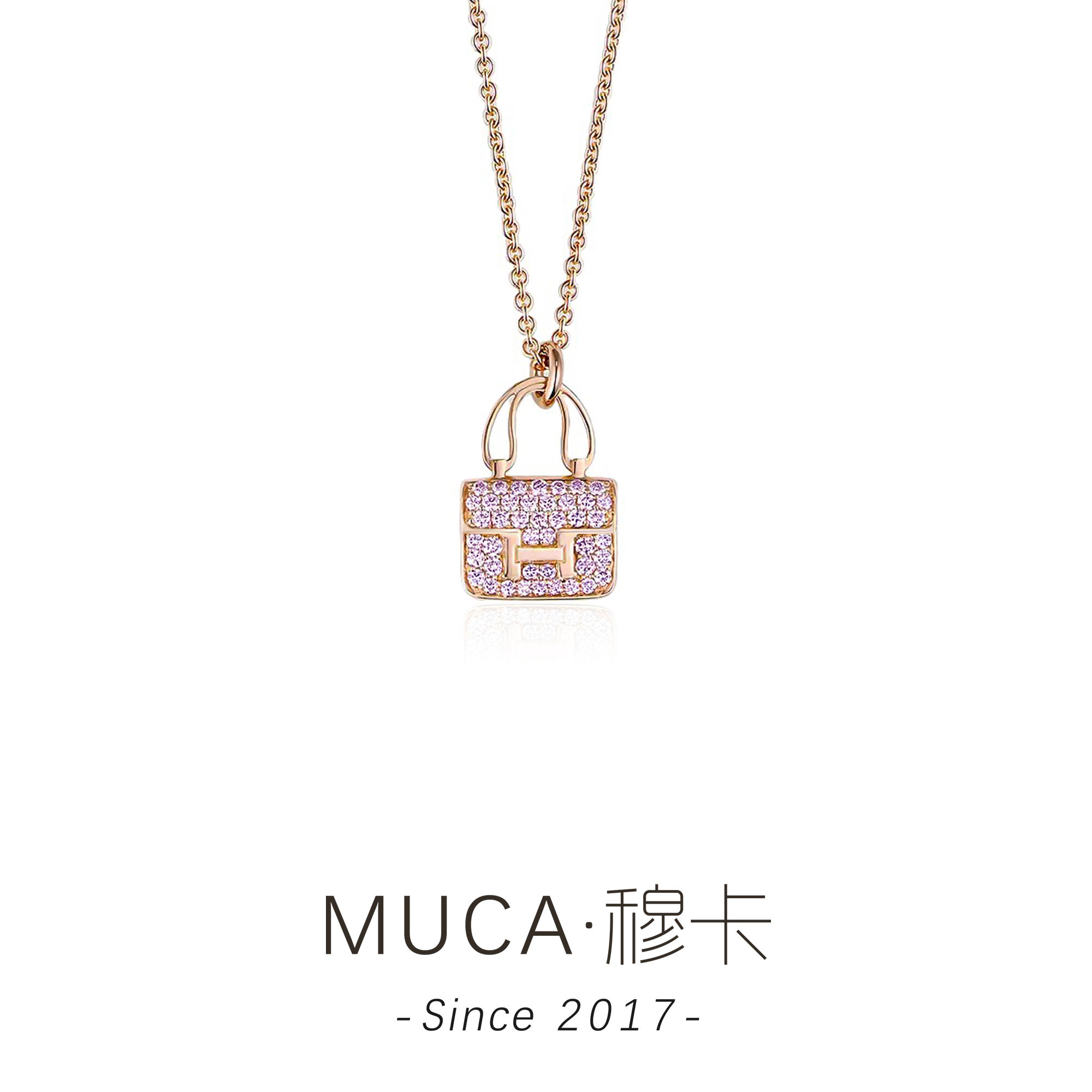 铜合金项链 气质百搭复古古法清新项链X499