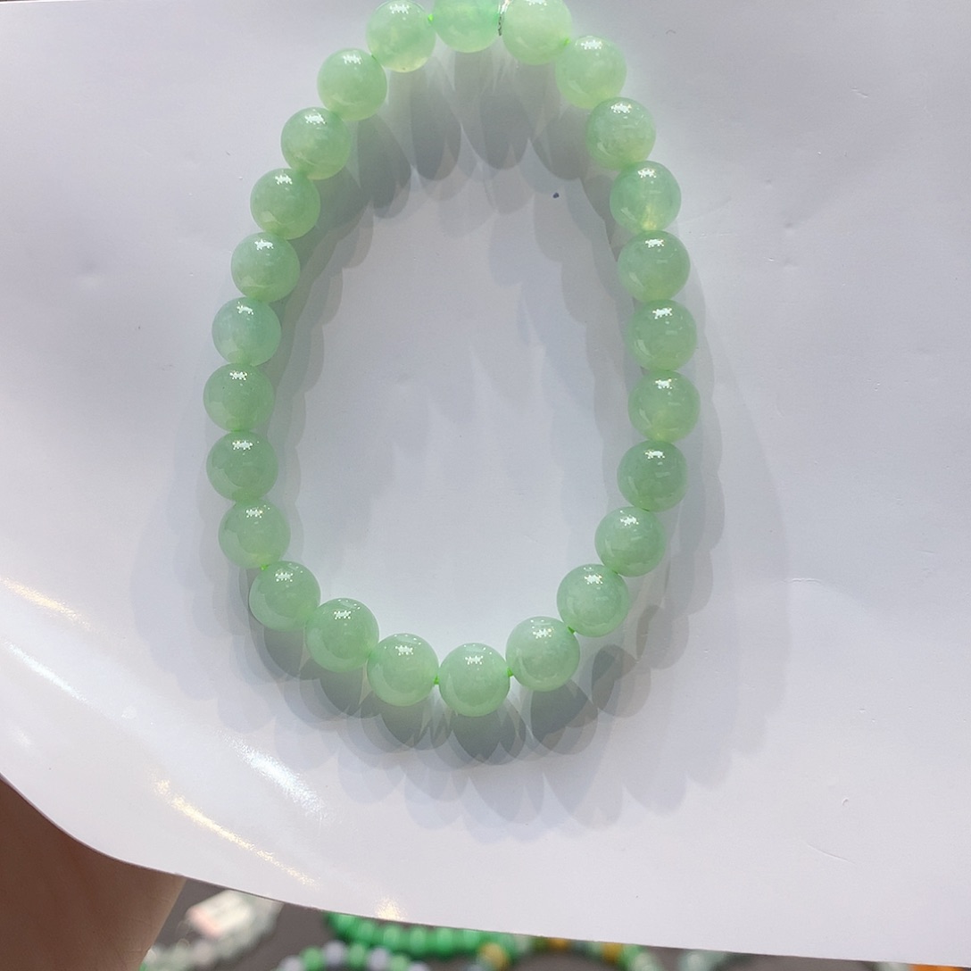 未镶嵌手串翡翠58767876787