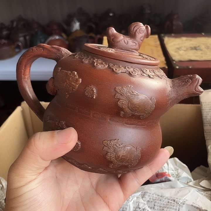 茶壶紫砂紫砂壶大家都知道喜欢紫砂
