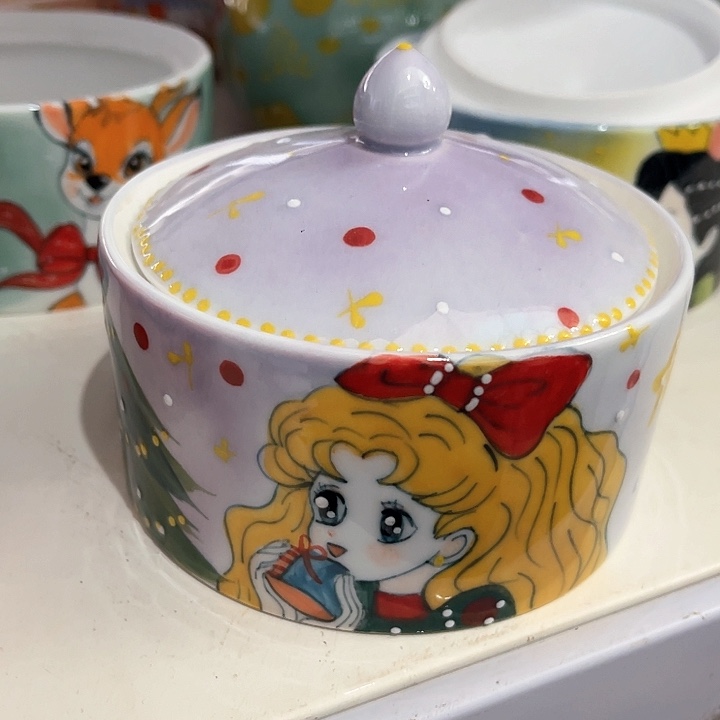 陶景德镇釉下手绘陶瓷 