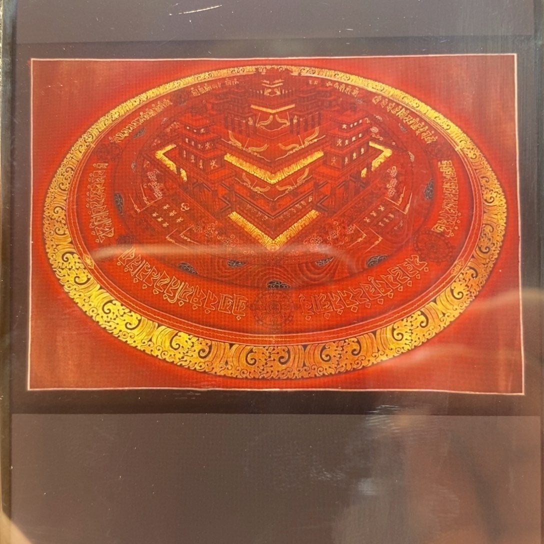 吊坠大卡坛城33✖️50唐卡