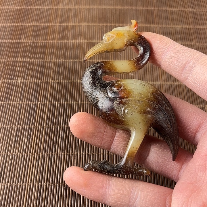 肖***2和田玉未镶嵌挂件