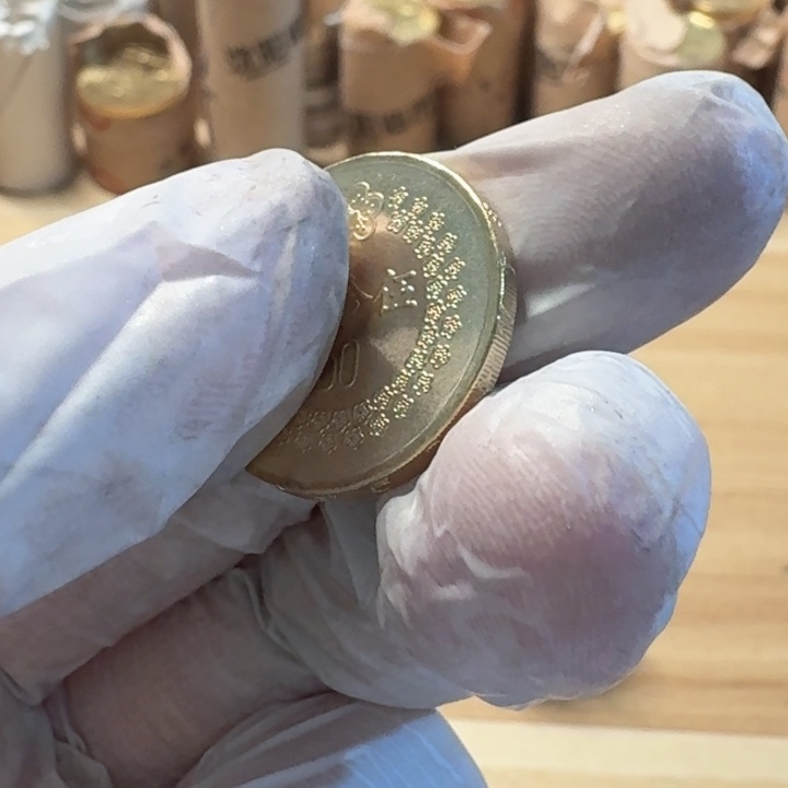 其他普通金属梅花50的币