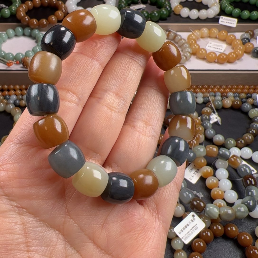 和田玉手链未镶嵌