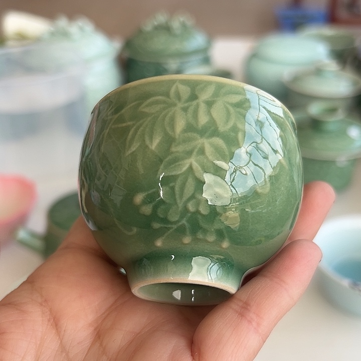 小米茶器龙泉青瓷
