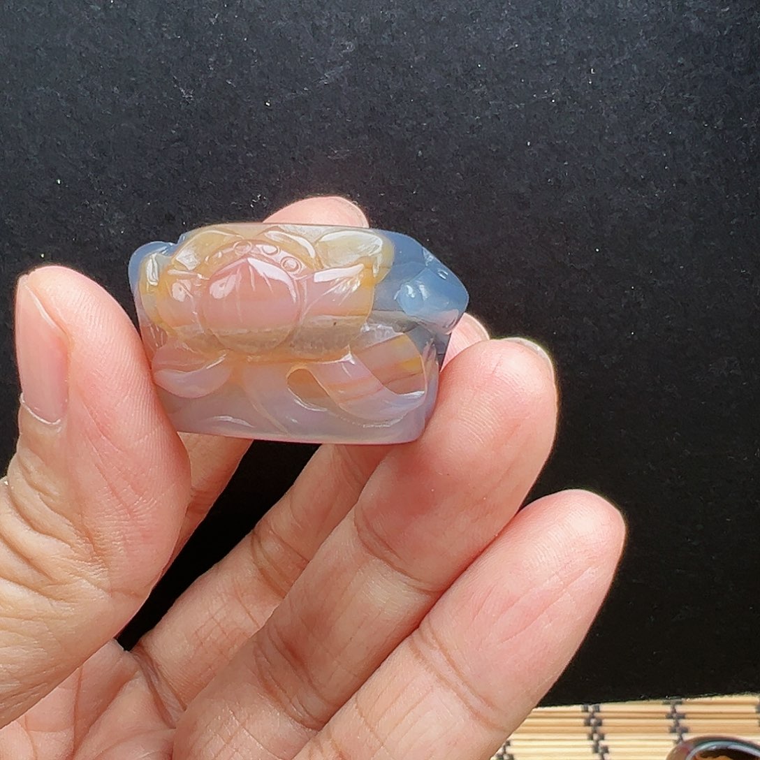 玛瑙/玉髓珠宝半成品未镶嵌