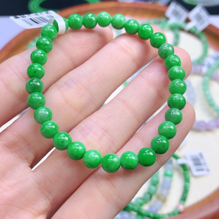 【闪购商品】翡翠手链未镶嵌徐*人翡翠