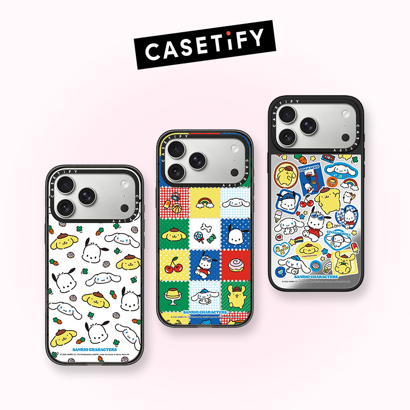 CASETiFY×三丽鸥之小狗伙伴联名手机壳 防摔 适用iPhone17/16