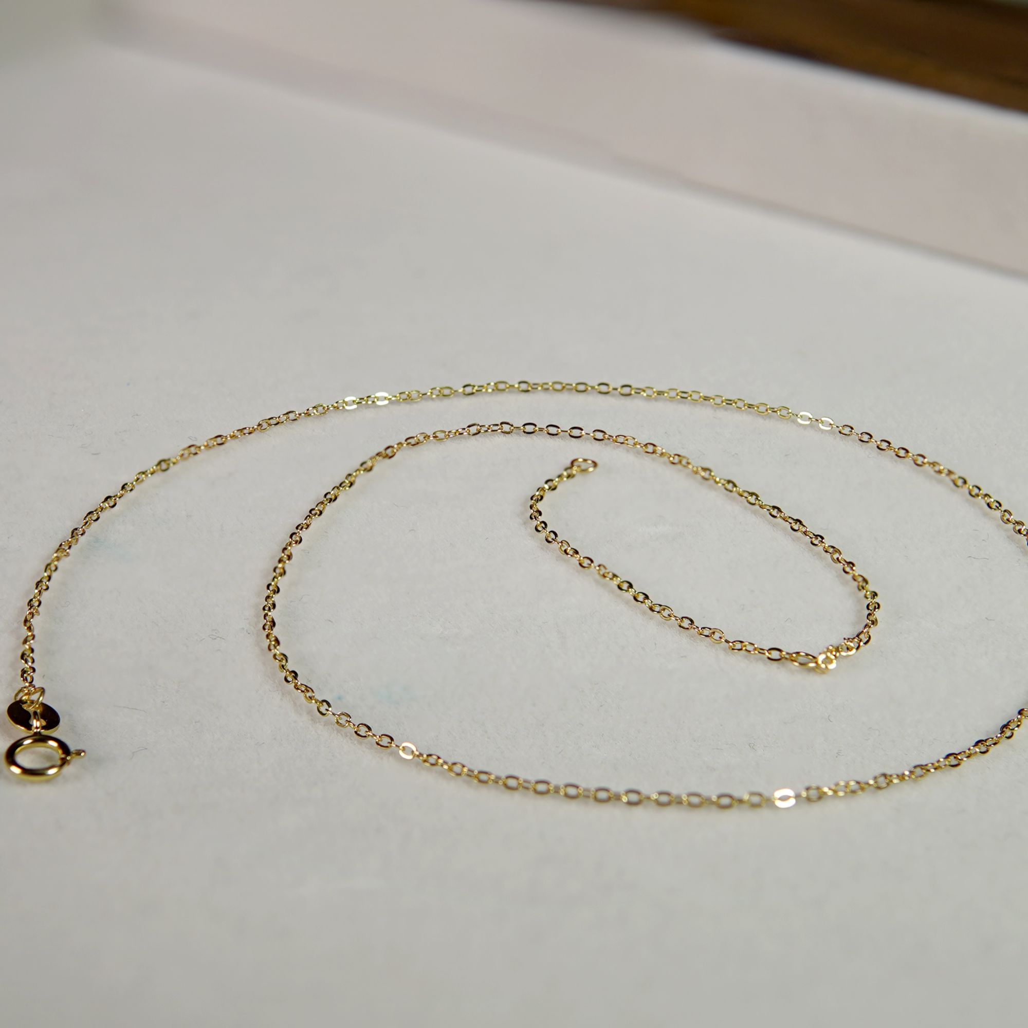 链子925银 【苏禾一店】时尚精美银O字项链