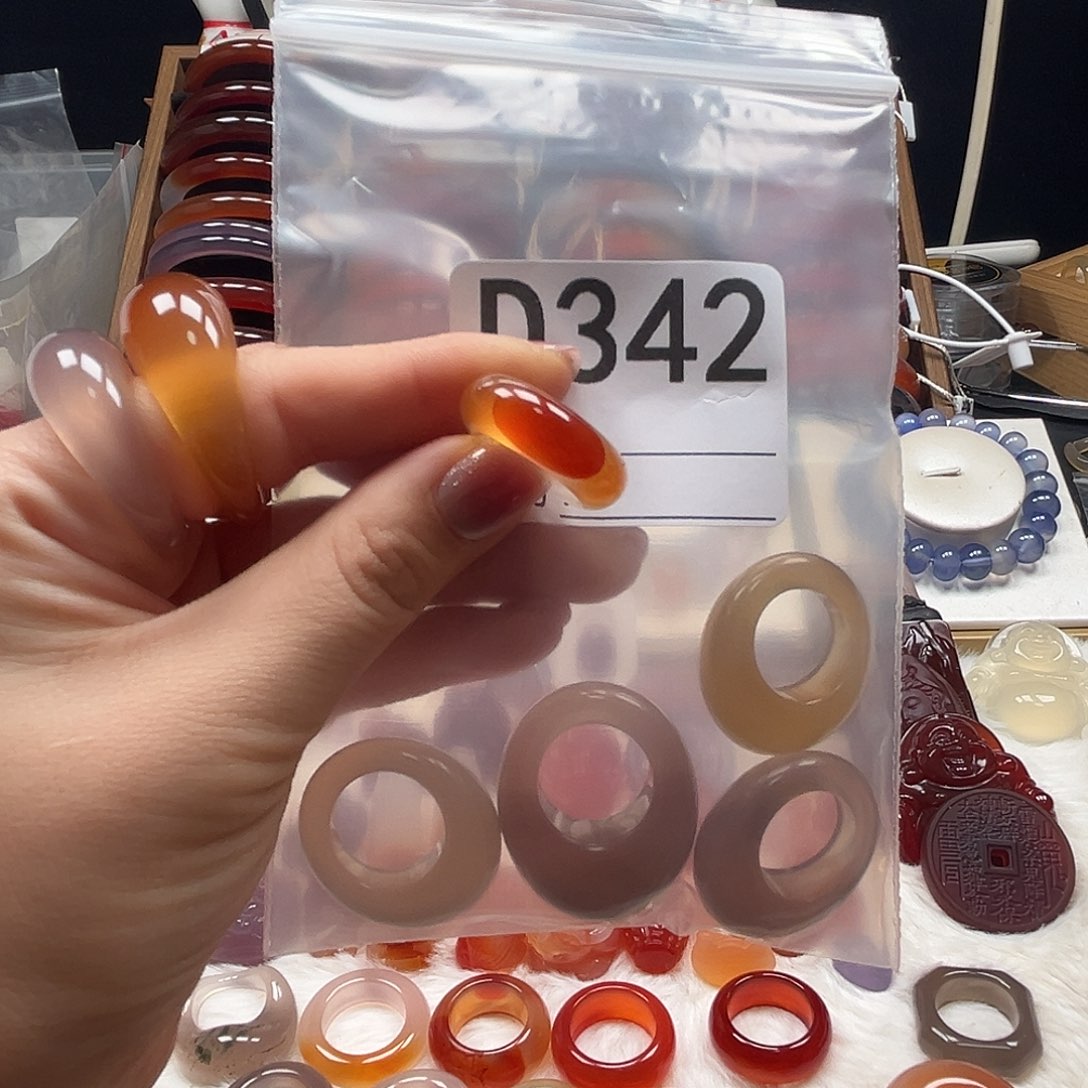 *****玛瑙/玉髓未镶嵌戒指