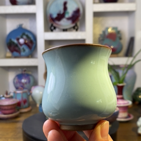 瓷片禹州神后钧瓷原产地~