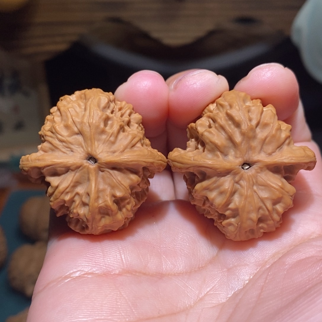 文玩核桃吊坠36野狼