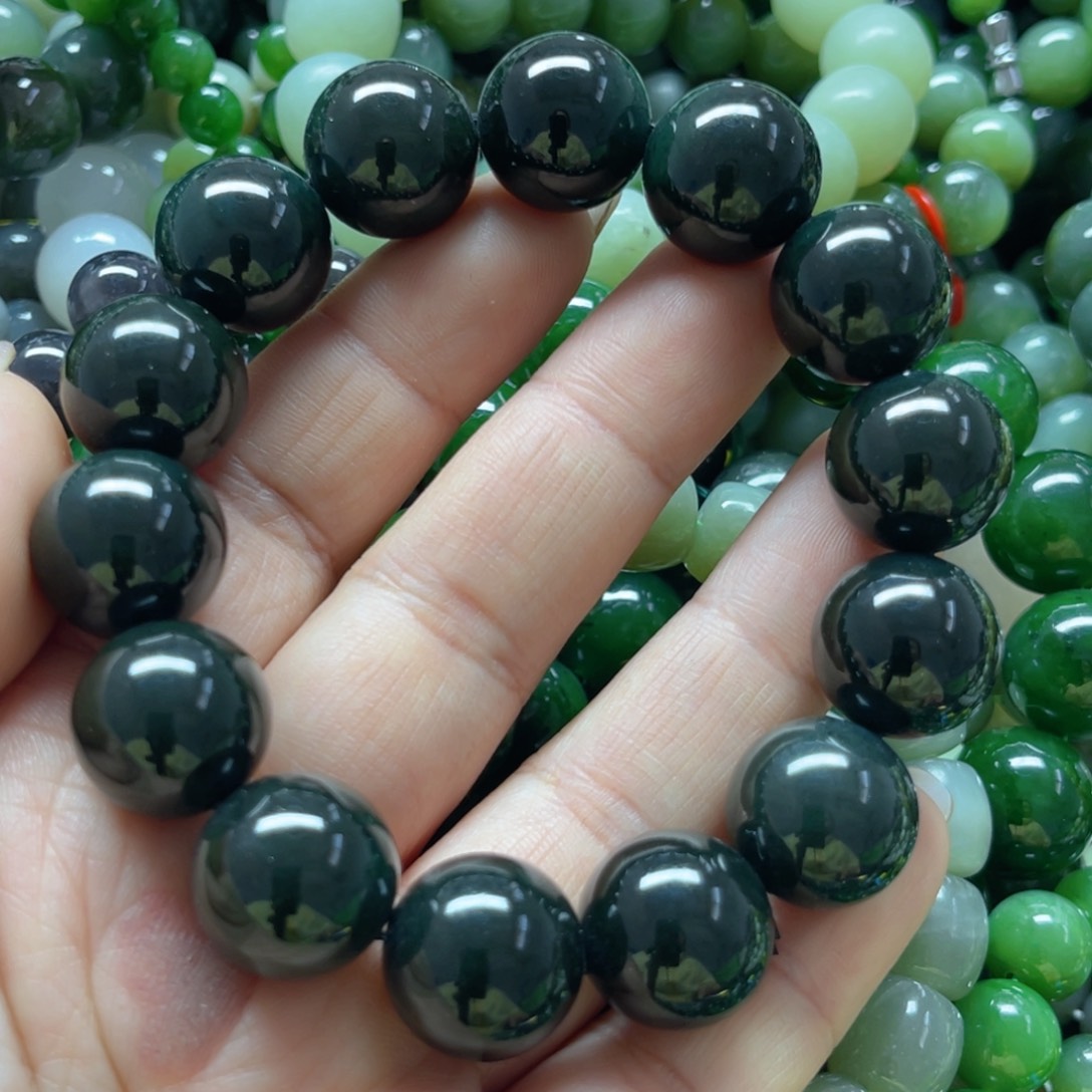 和田玉手链未镶嵌