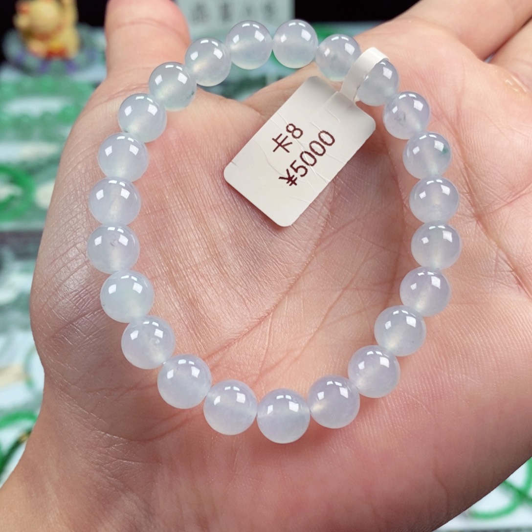 未镶嵌手链翡翠卡8