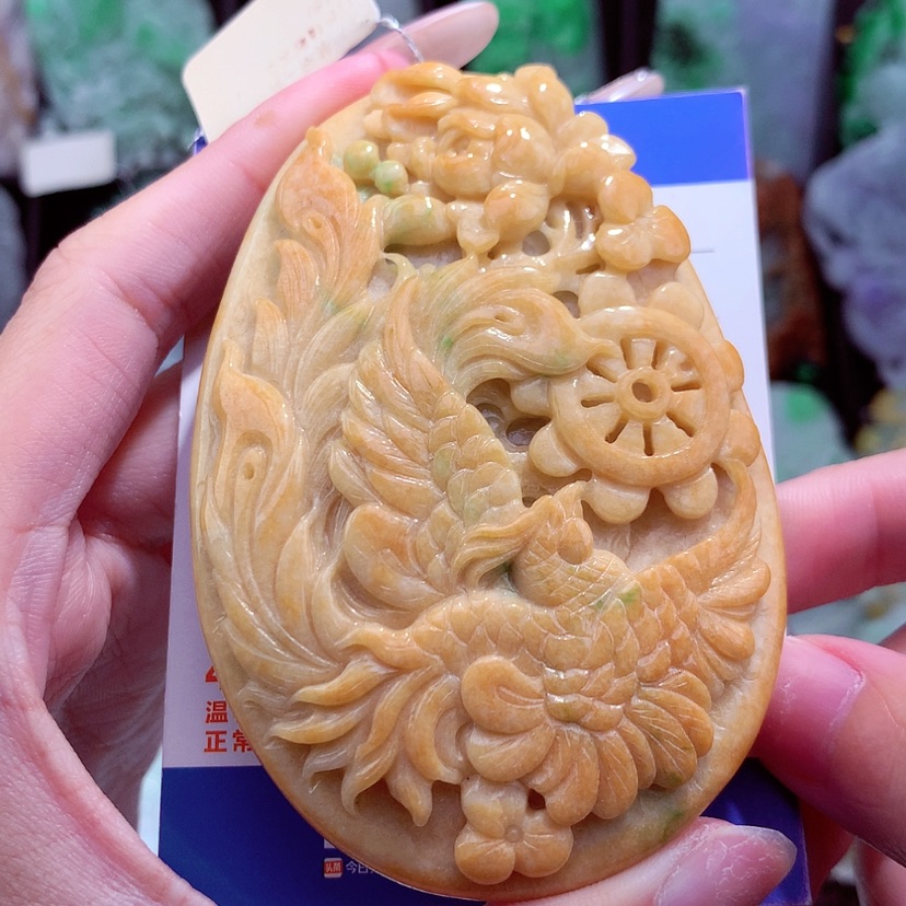 【闪购商品】翡翠颈饰未镶嵌挂件