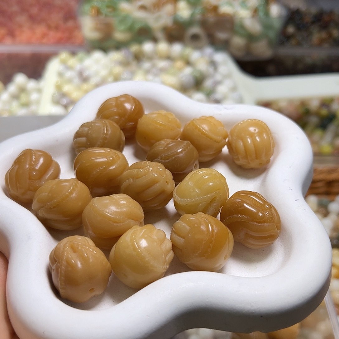 白玉菩提吊坠卡23➕佛手4颗