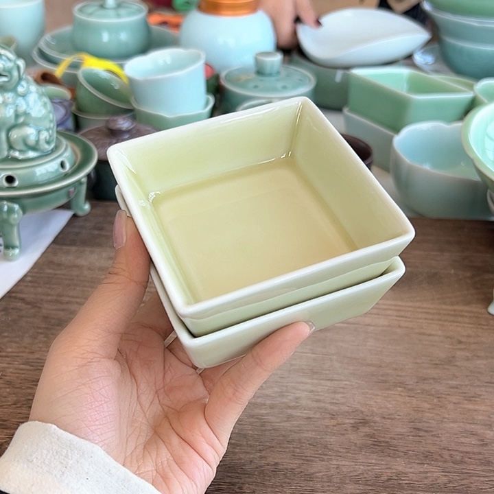 小米茶器龙泉青瓷