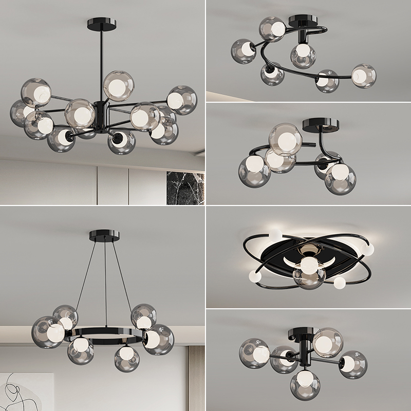 EYPHI/益菲意式极简客厅吊灯餐厅卧室中山灯具灯饰北欧大气房间