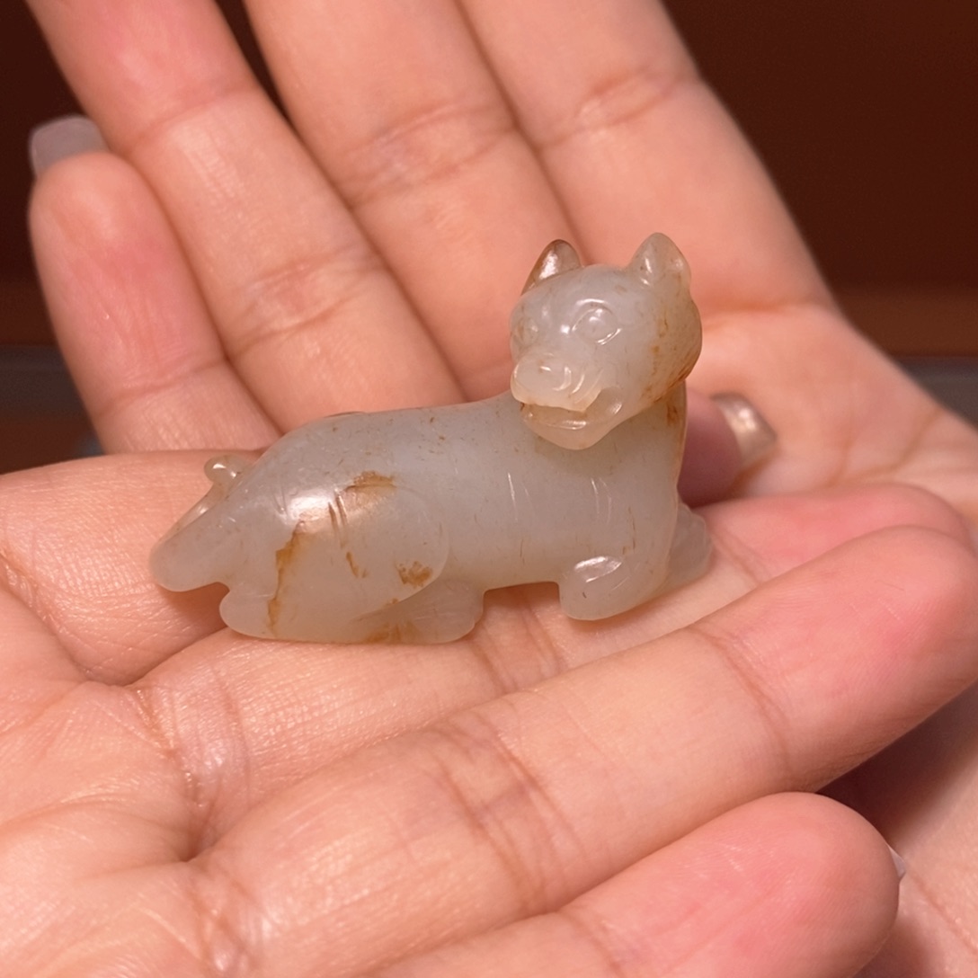 和田玉挂件未镶嵌哈**陈