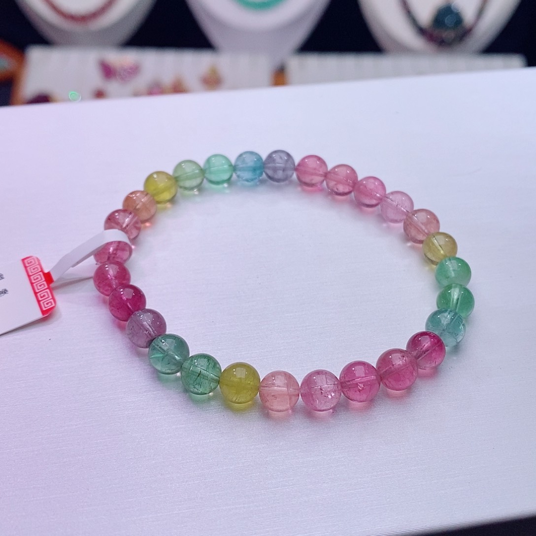 碧玺手链未镶嵌碧玺手链