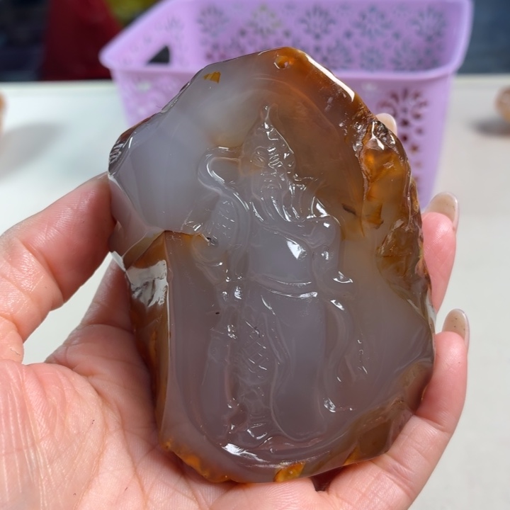 玛瑙/玉髓未镶嵌吊坠(不含链)